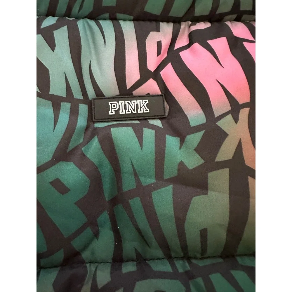 victoria secret quilted multicolored tote‎ bag NWT